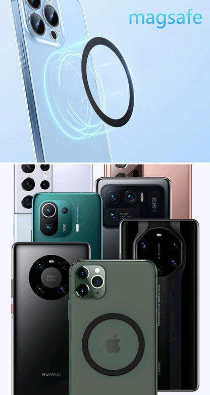 For KIA K5 2016 2017 2018 Magnetic Car Phone Holder 15W Wireless Charging Phone Stand MagSafe Base