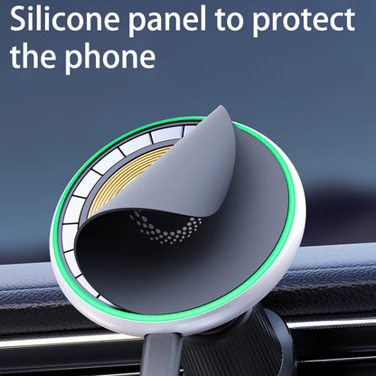 For KIA K5 2016 2017 2018 Magnetic Car Phone Holder 15W Wireless Charging Phone Stand MagSafe Base