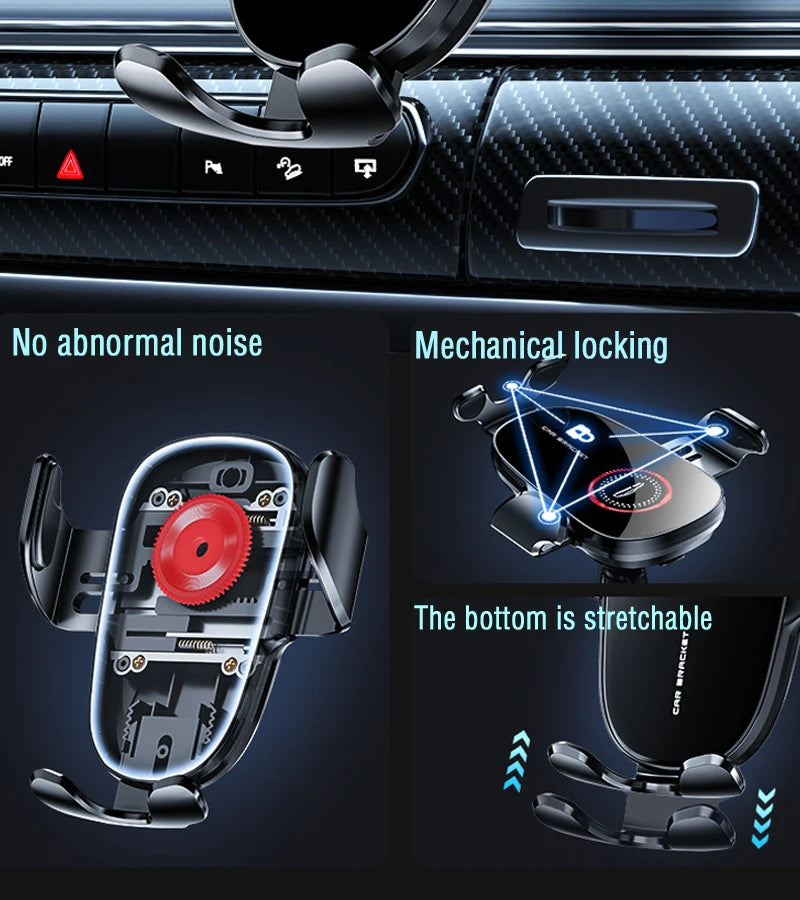 For KIA K5 2016 2017 2018 Magnetic Car Phone Holder 15W Wireless Charging Phone Stand MagSafe Base