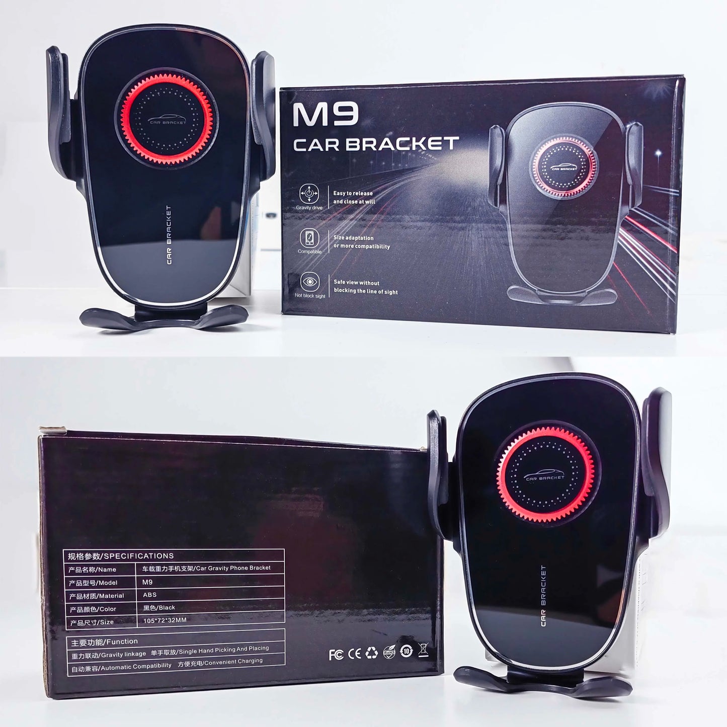 For KIA K5 2016 2017 2018 Magnetic Car Phone Holder 15W Wireless Charging Phone Stand MagSafe Base