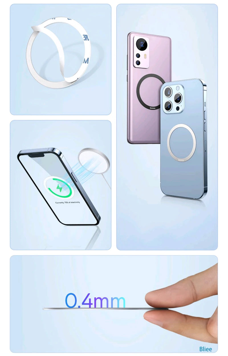 For KIA K5 2016 2017 2018 Magnetic Car Phone Holder 15W Wireless Charging Phone Stand MagSafe Base