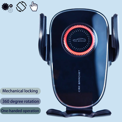 For KIA K5 2016 2017 2018 Magnetic Car Phone Holder 15W Wireless Charging Phone Stand MagSafe Base